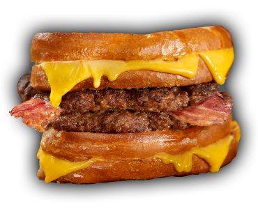 Haight – Ashbury Bacon Cheddar Burger