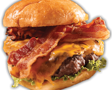 Haight – Ashbury Bacon Cheddar Burger